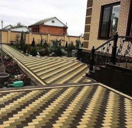 укладка тротуарной плитки