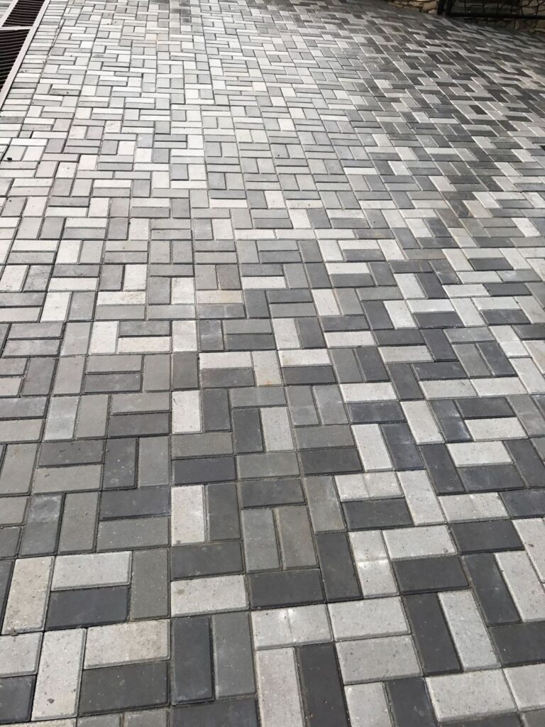 укладка тротуарной плитки